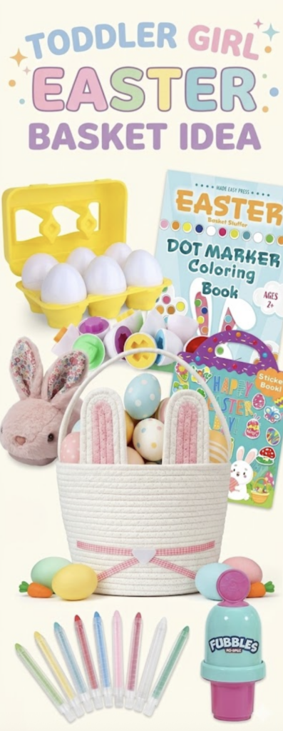 ultimate toddler girl easter basket ideas